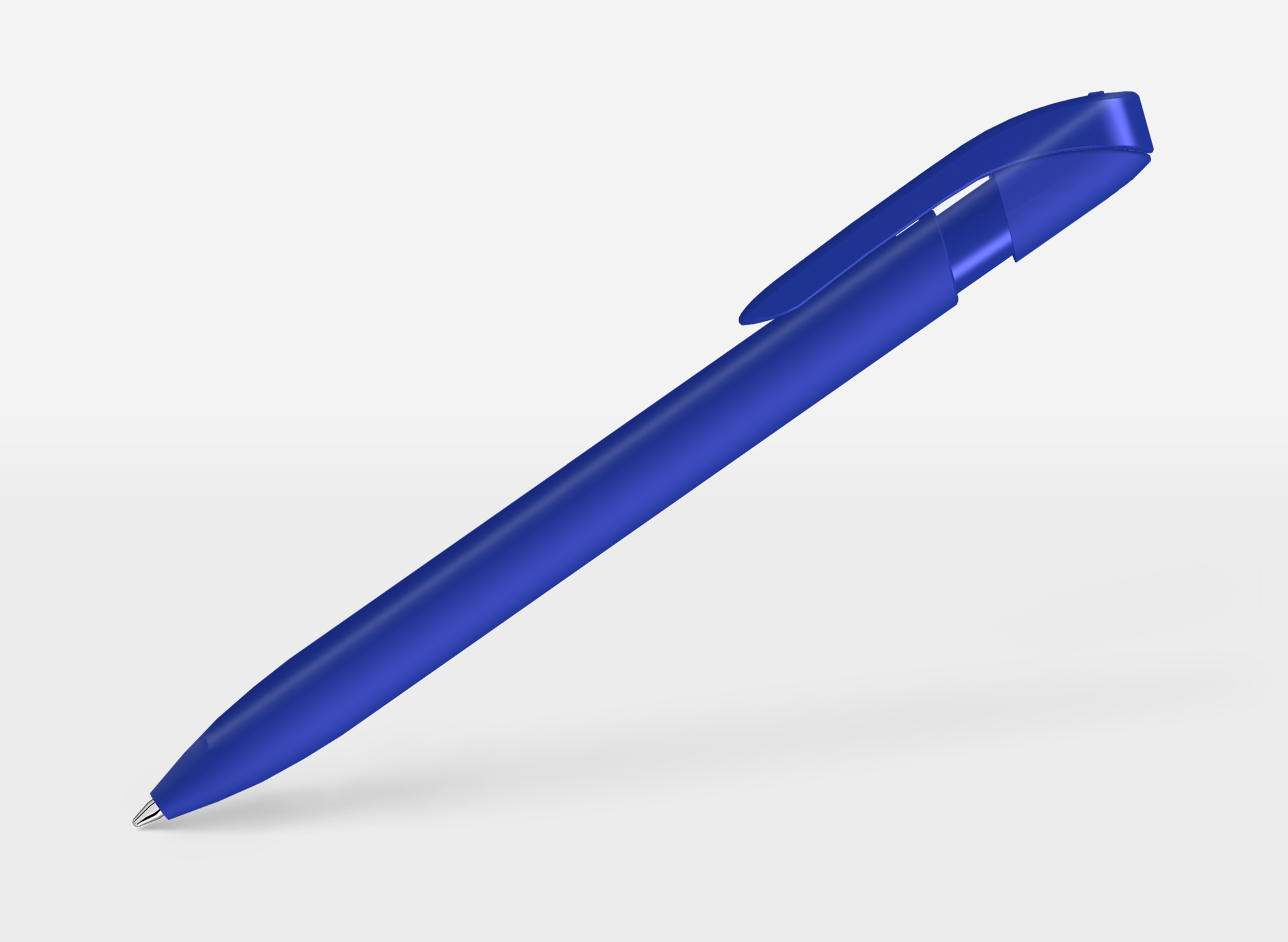 Kugelschreiber, Ballpoint, Schreiber, Blau, Kunststoffhülle