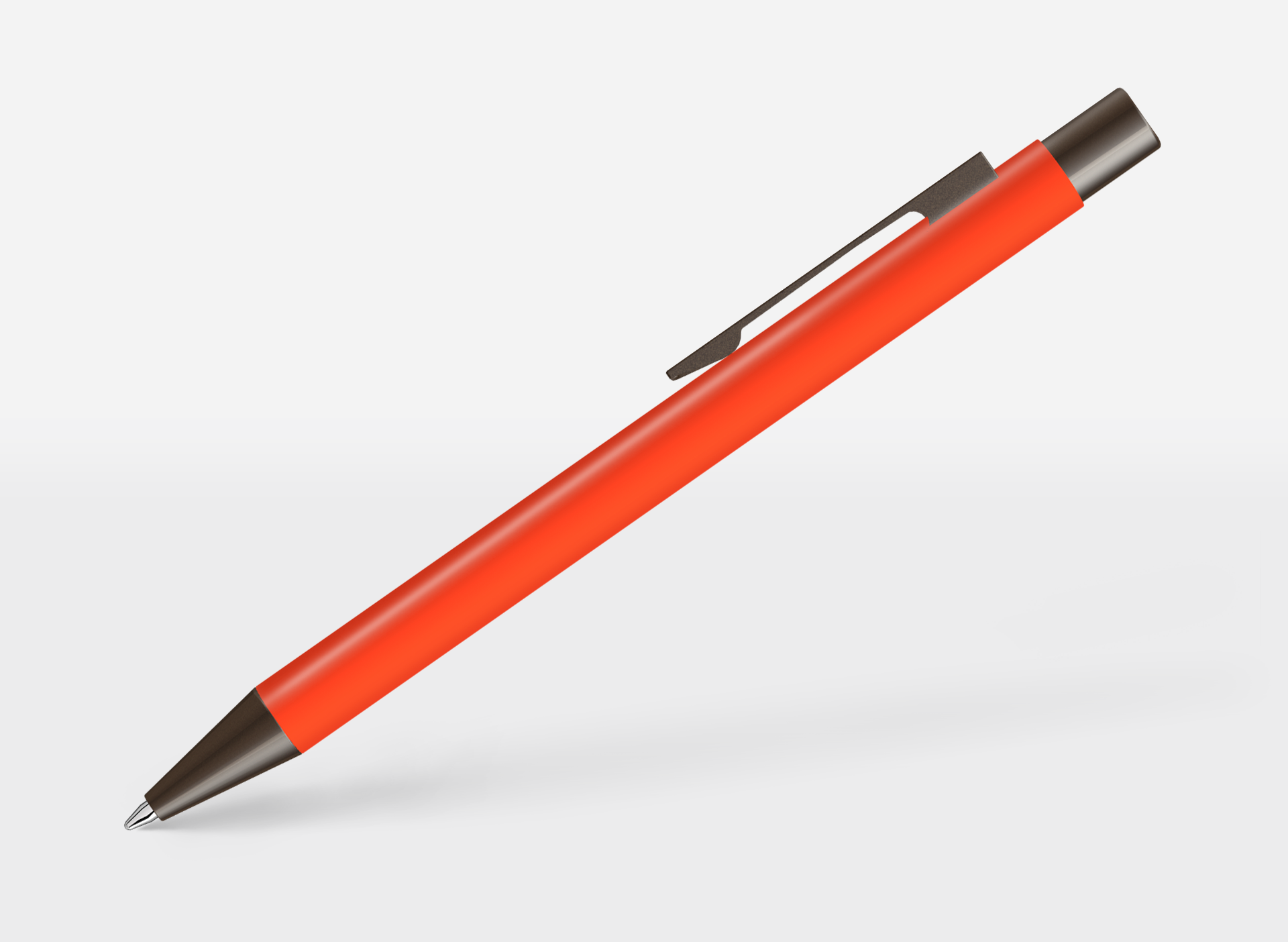 Kugelschreiber Straight Gum orange