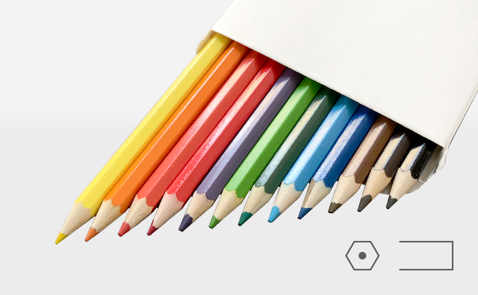 2609-Listenansicht-mit-Iconset-486x300px-1-0 Buntstiftset - 12 Buntstifte sechseckig,  lackiert (2609)