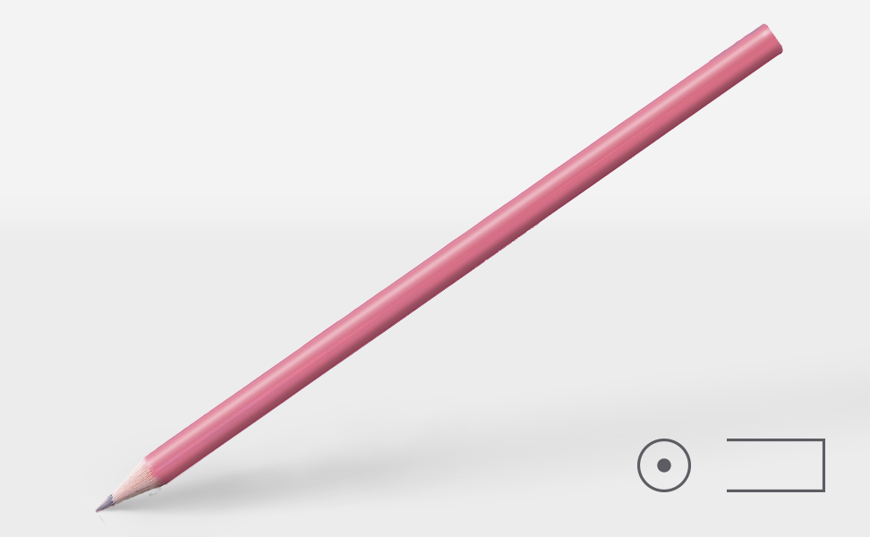 0238-Listenansicht-mit-Iconset-486x300px-1-0NsFDHZEI3ryZD Bleistift 0237 rosé (Pantone 204), rund