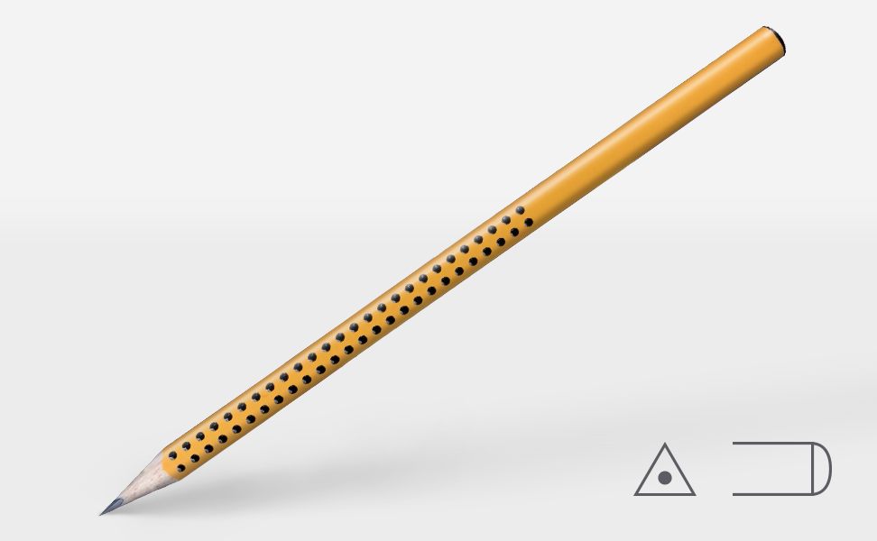 2016-Listenansicht-mit-Iconset-486x300px-1-0 Faber-Castell Bleistift 2016, Grip 2001 HB, Gelb