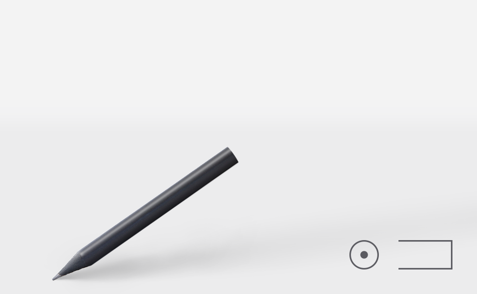 0220-K-Listenansicht-mit-Iconset-486x300px-1-0 Short pencil 0220-k, matt black, round
