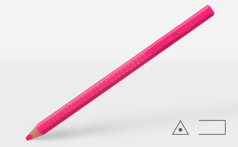 Faber-Castell Textliner 1148  Jumbo Grip Neon Pink (2032)