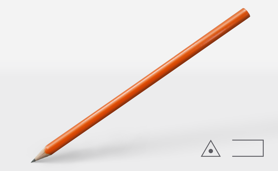 0225-Listenansicht-mit-Iconset-486x300px-1-0 Bleistift 0225, orange, dreieckig