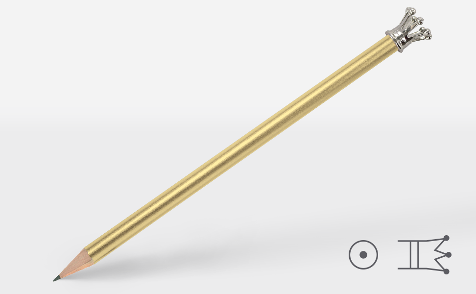 Holzstift, Bleistift, Kunststab, Spitzkopf, Spitzstift