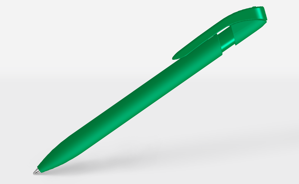 Kugelschreiber, Stift, Kugelschreiber-Griff, Grün, Blau?