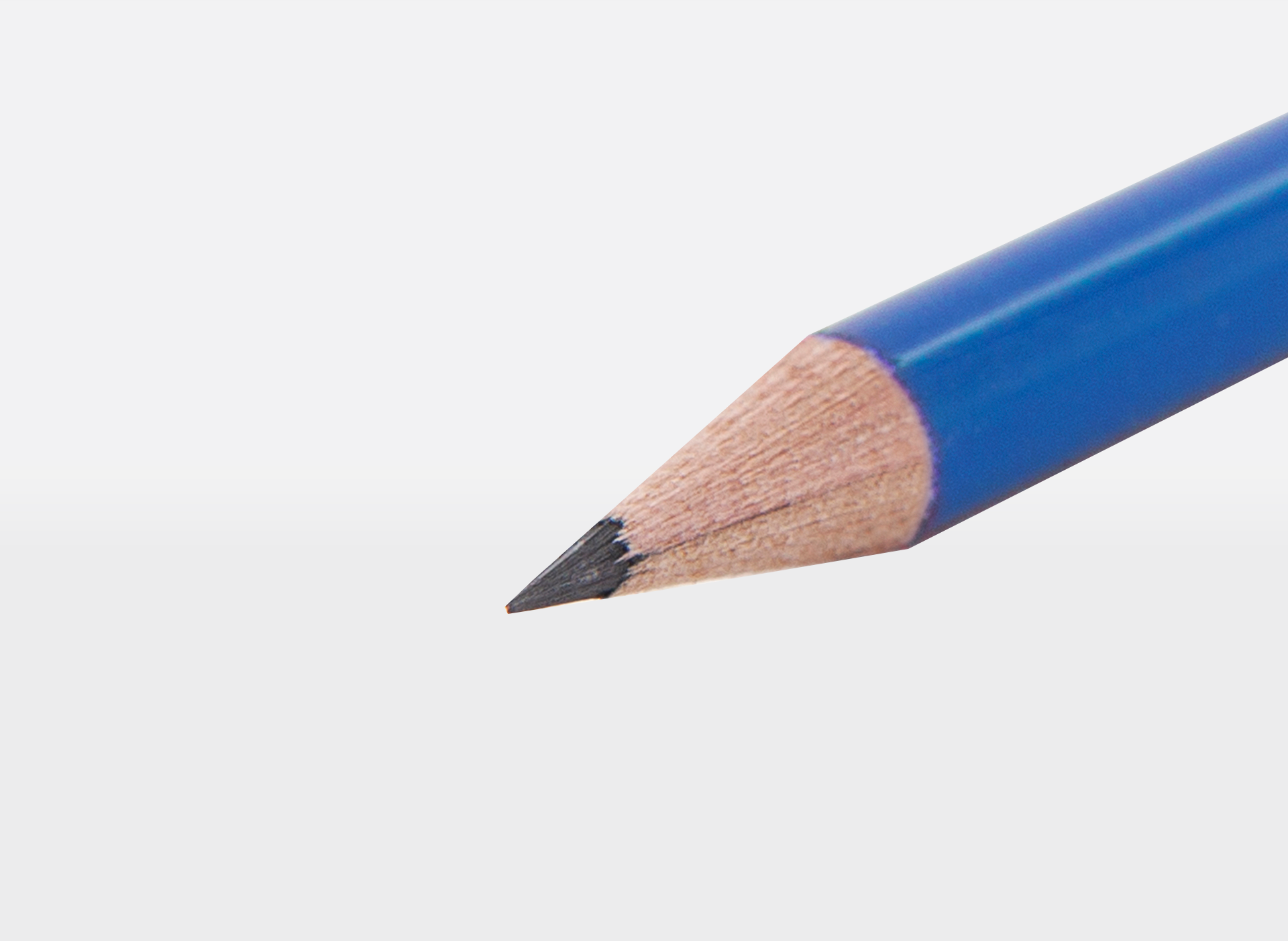 Bleistift 0102, blau, rund, Naturholz, Radiergummi