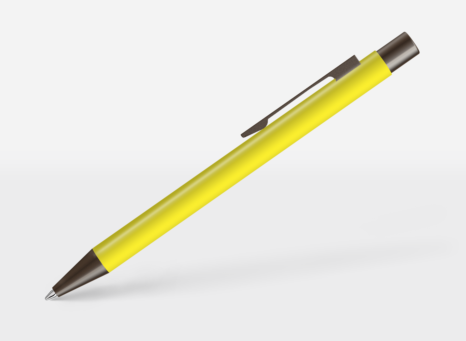 ballpoint Pen Straight Gum yellow