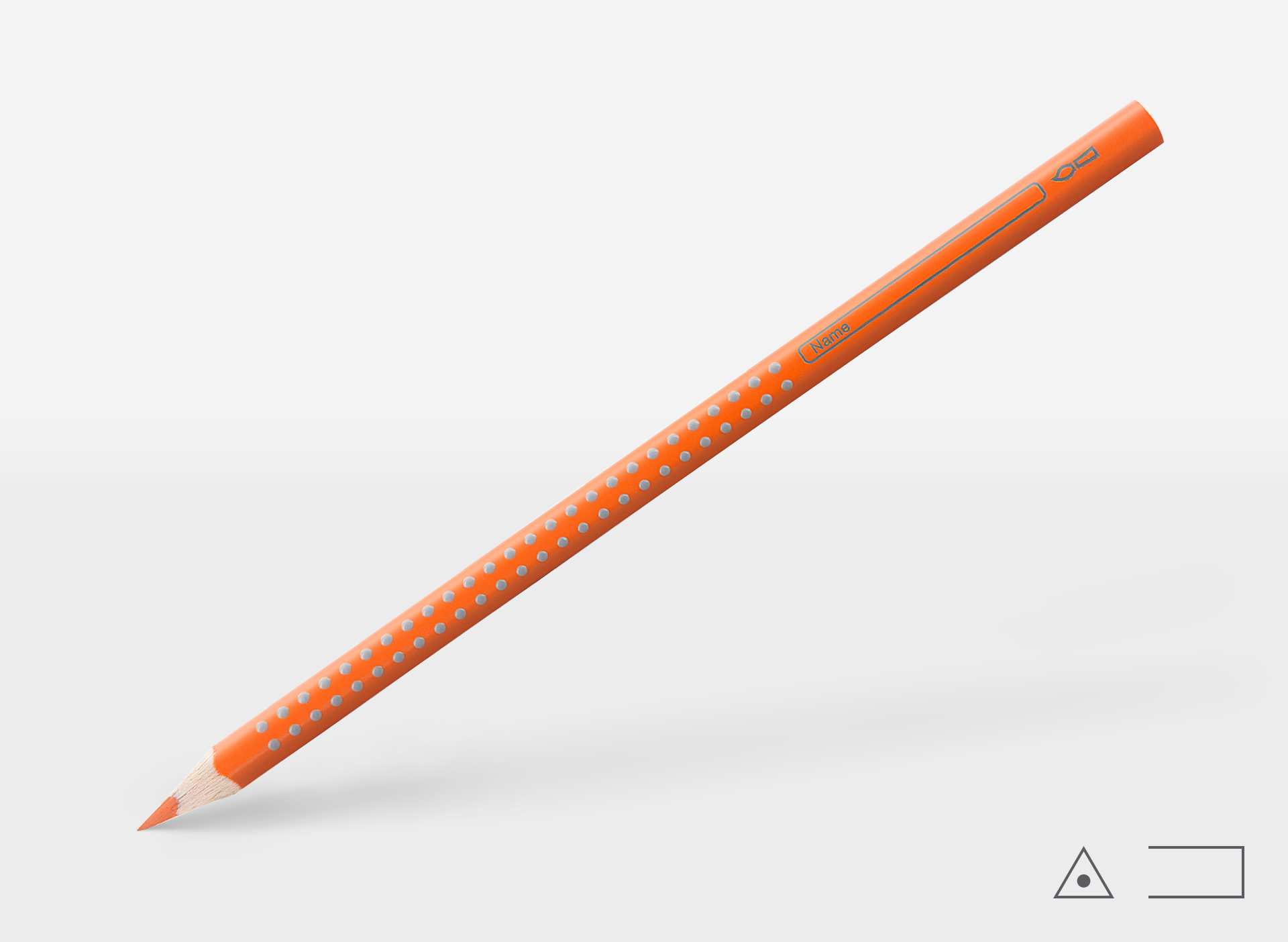 Faber-Castell Buntstift Colour Grip Orange 2415