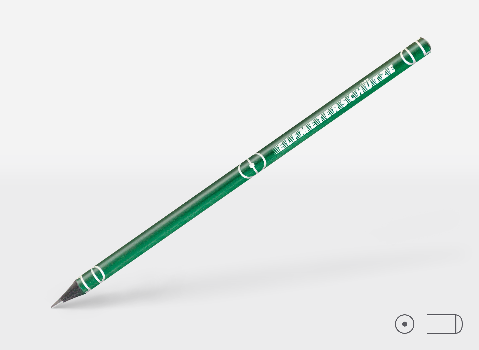 Bleistift Fußball - Elfmeterschütze
