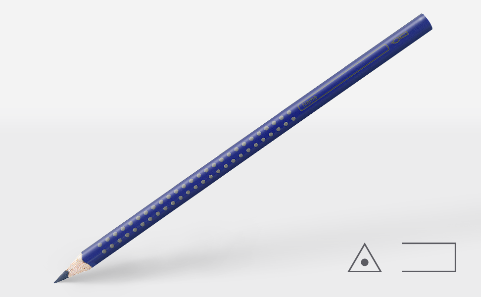 Faber-Castell Colour Grip Buntstift dunkelblau 2451