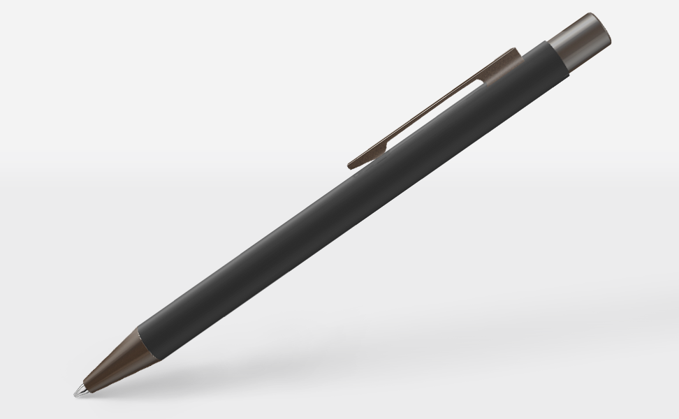 Kugelschreiber Straight Gum gunmetal