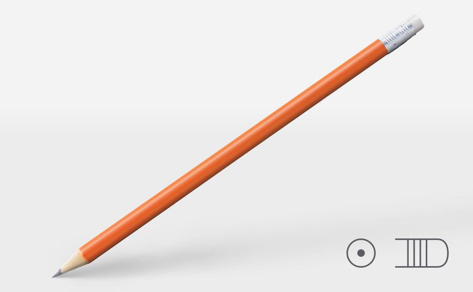 0103-Listenansicht-mit-Iconset-486x300px-1-0 Bleistift 0103, orange, rund, Radiergummi